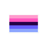Omnisexual Flag Bubble-Free Stickers